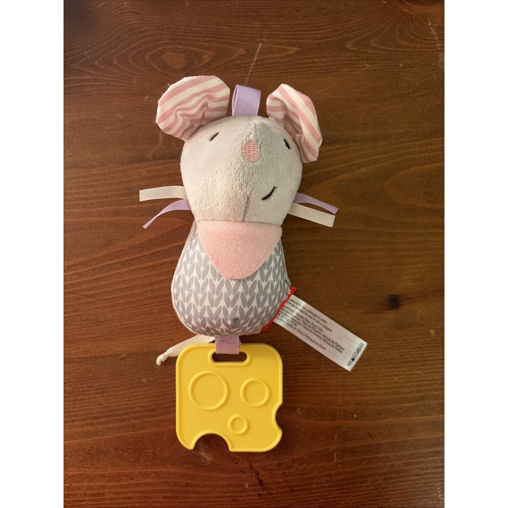 Skip Hop‎ Mouse Cheese Toy Musical Tummy Infant Developmental Fine Motor Skill